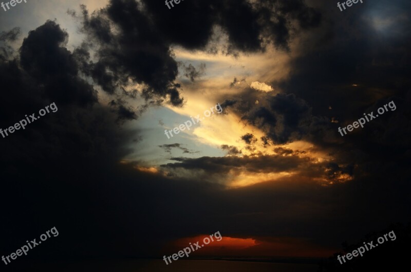 Clouds Storm Sky Weather Cloudy