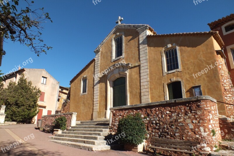 Village Roussillon Languedoc Roussillon Free Photos