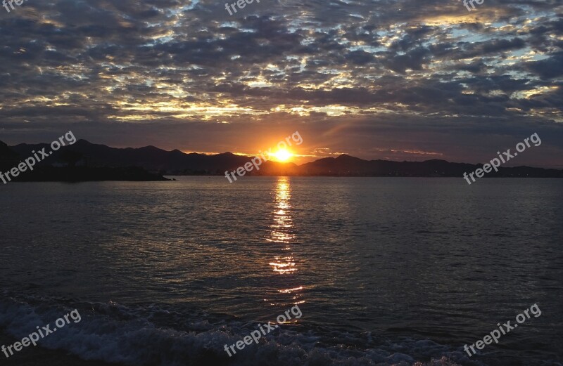 Beach Sea Sunrise Summer Beautiful Beaches