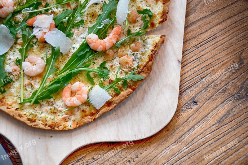 Tarte Flambée Shrimp Parmesan Eat Winter