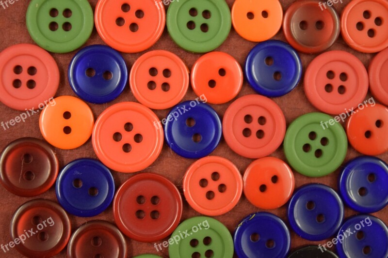 Button Pattern Colorful Free Photos