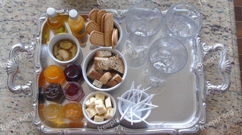 Tasting Jelly Toast Food Serving