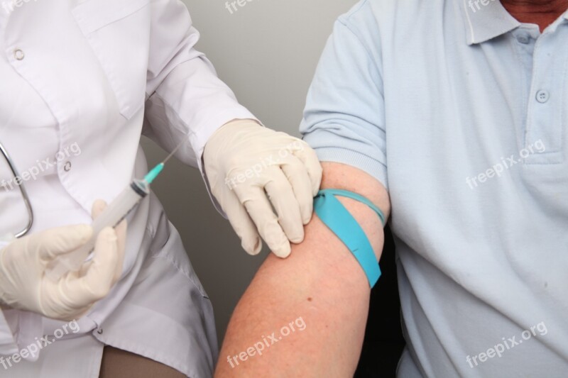 Extraction Blood Needle Hospital Injection