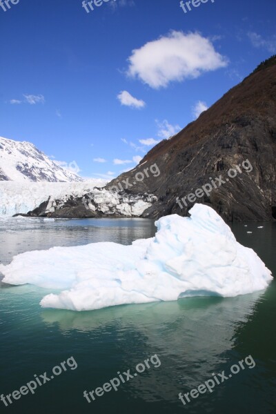 Prince William Sound Iceberg Sea Nature Water