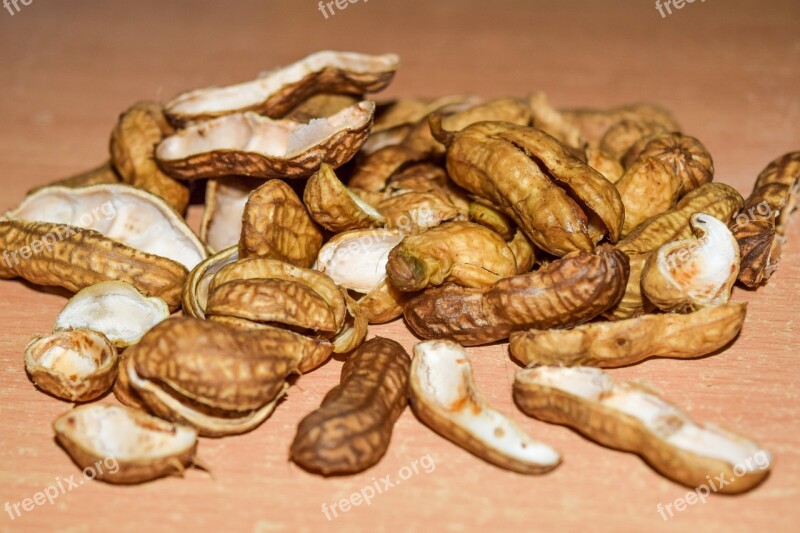 Peanuts Nutshells Nuts Shell Brown