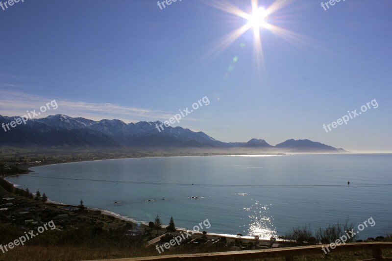 Sunrise Beach Sunrise Beach Kaikoura New Zealand