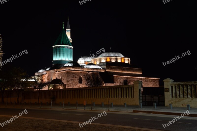 Architecture Mevlevi Konya Mevlana Museum Islam