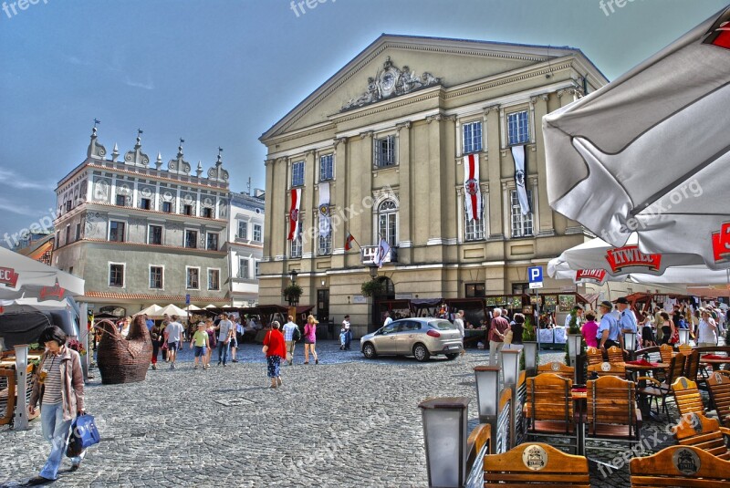 Lublin City Historical Centre Walls Old Town