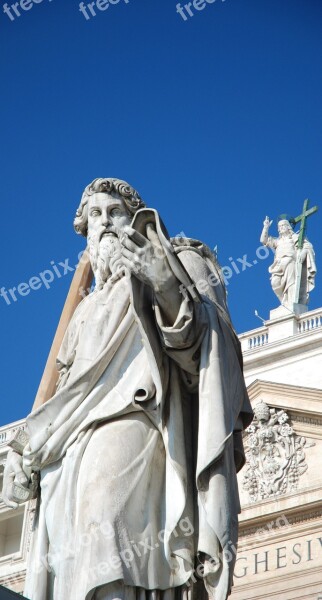 San Pietro Rome Monument Vatican St Peter's Basilica