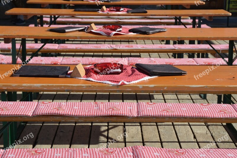 Dining Tables Eat Break Lunch Ski Holiday