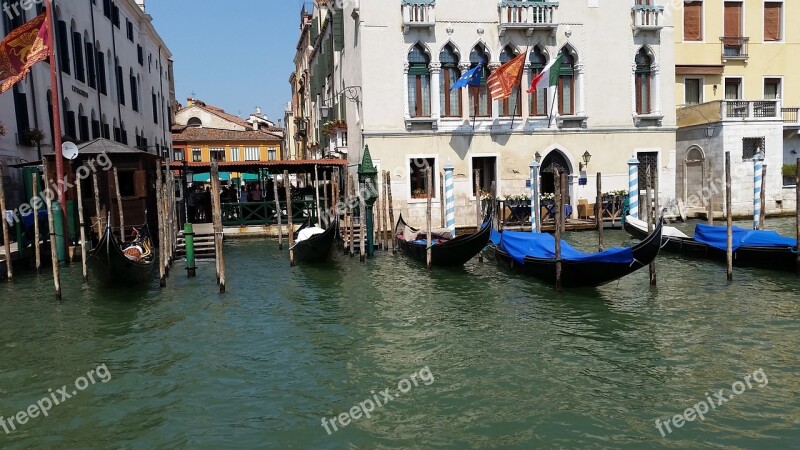 Venice Canals Italy Free Photos