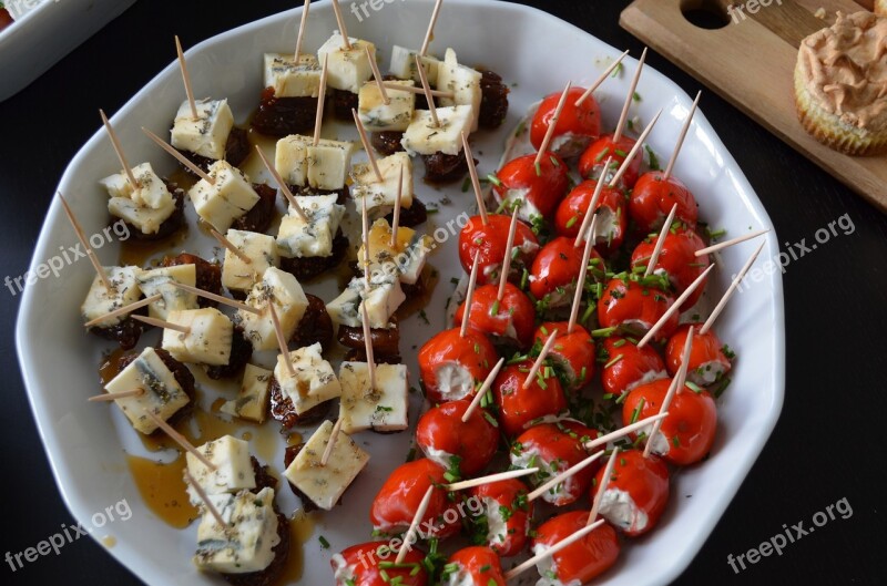 Party Food Snacks Tasty Delicious