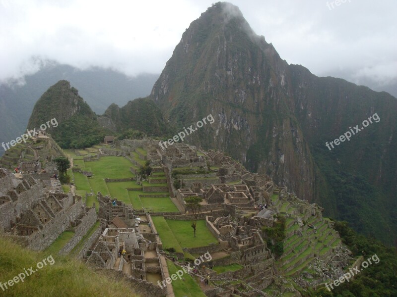 Machu Picchu Peru Archaeological Site Free Photos