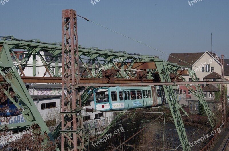 Schwebebahn Wuppertal Barmen Free Photos