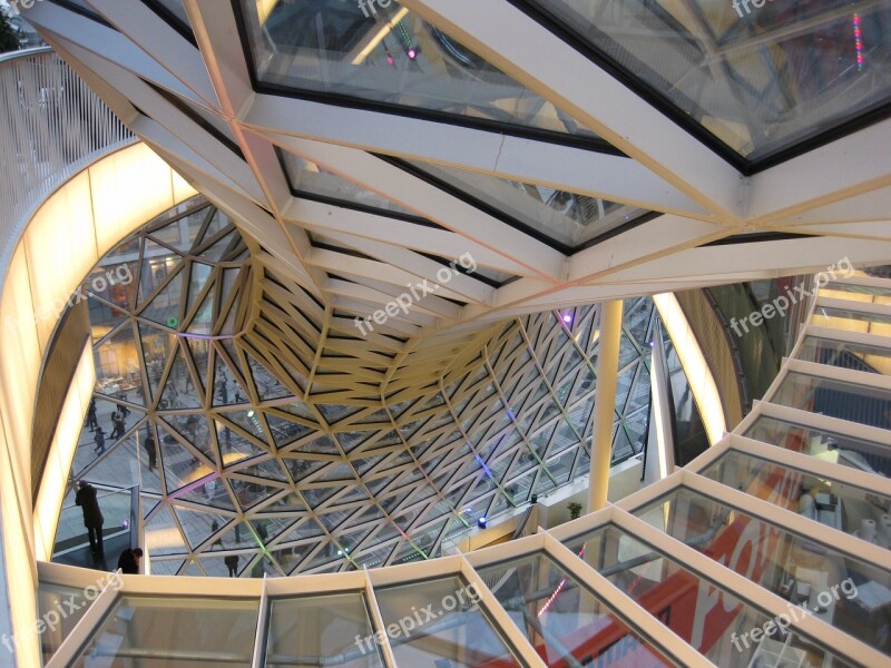 Frankfurt Shopping Centre Zeil Modern Architecture