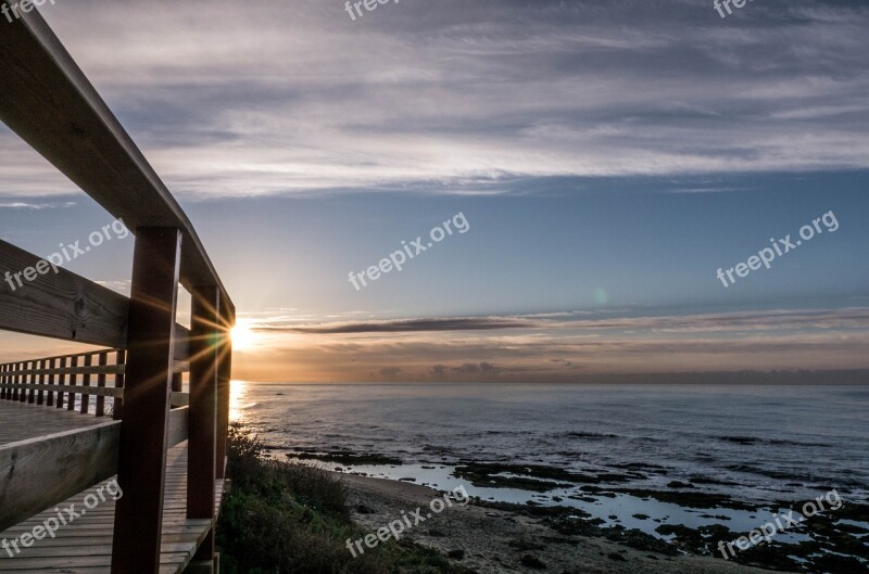 Dawn Clouds Sky Sunset Horizon