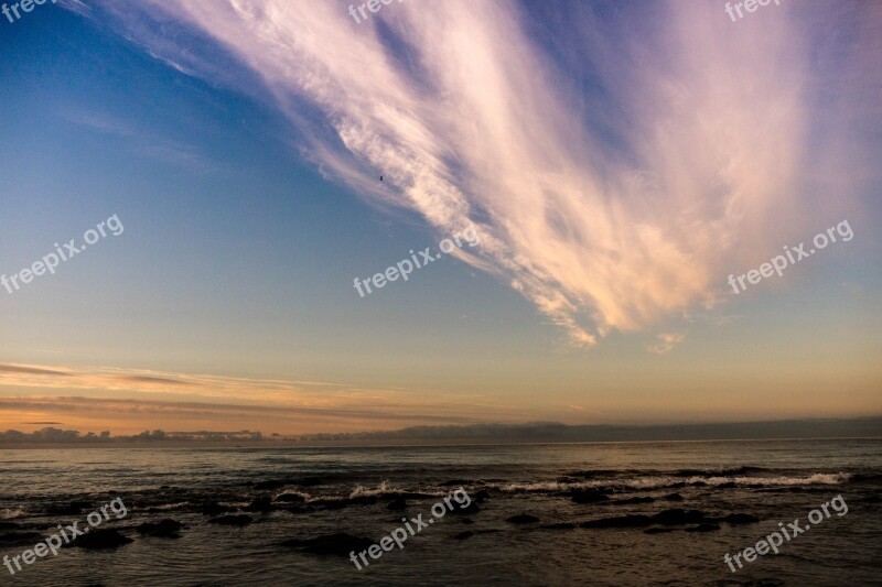 Dawn Clouds Sky Sunset Horizon