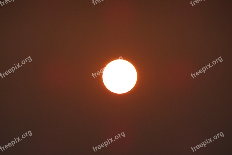 Sunset Sundarbans Glow Sky India