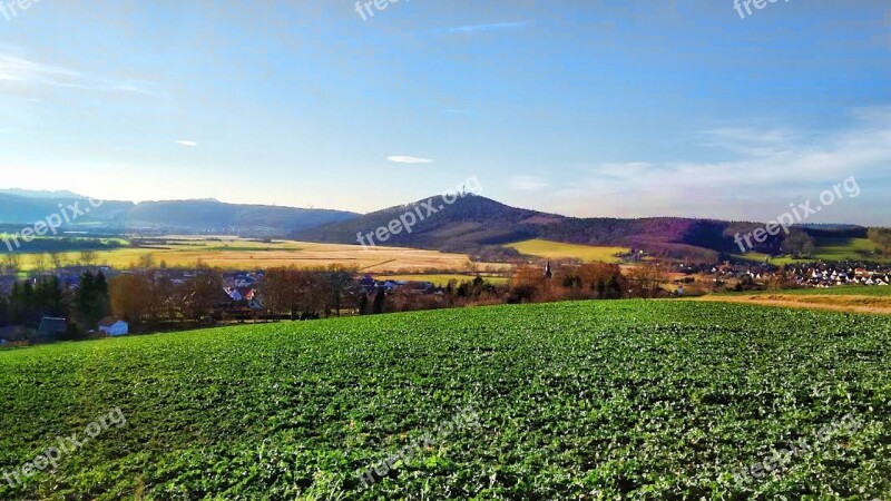 Tiefenort Krayenberg Nature View Landscape