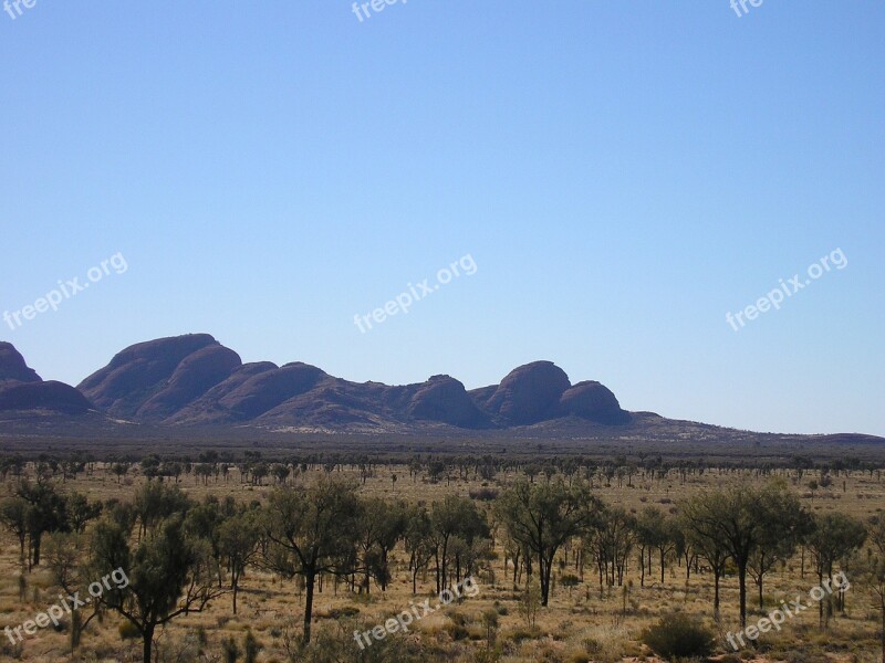 Kata Tjuta Outback Desert Australia Australian Outback