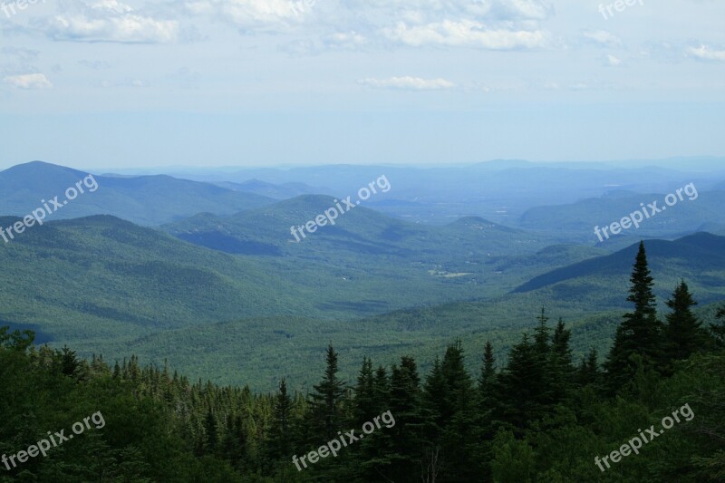 Mountains Vermont Distance Free Photos