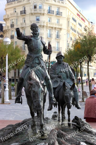 Statue Monument Sculpture Soldier Horse