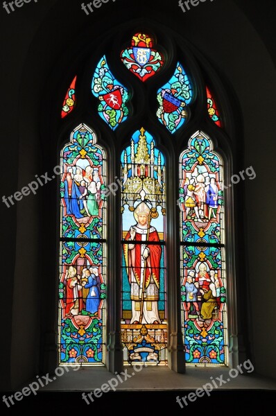 Stained Glass Windows Church Chapel France Stained Glass