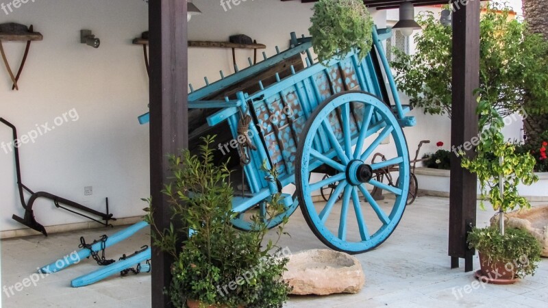 Cyprus Paralimni Wagon Traditional Yard