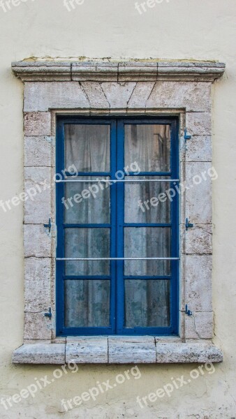 Cyprus Paralimni Old House Window Neoclassic