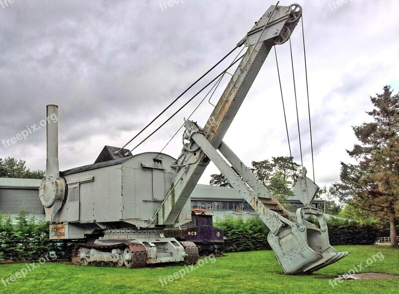 Beamish Vintage Excavator Free Photos