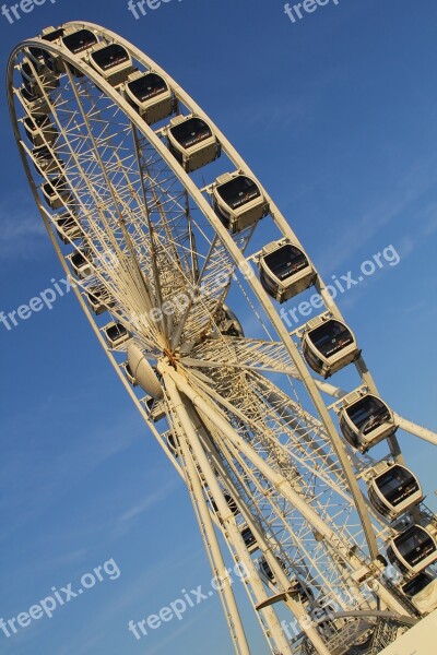 Ferris Wheel London City United Kingdom London Eye