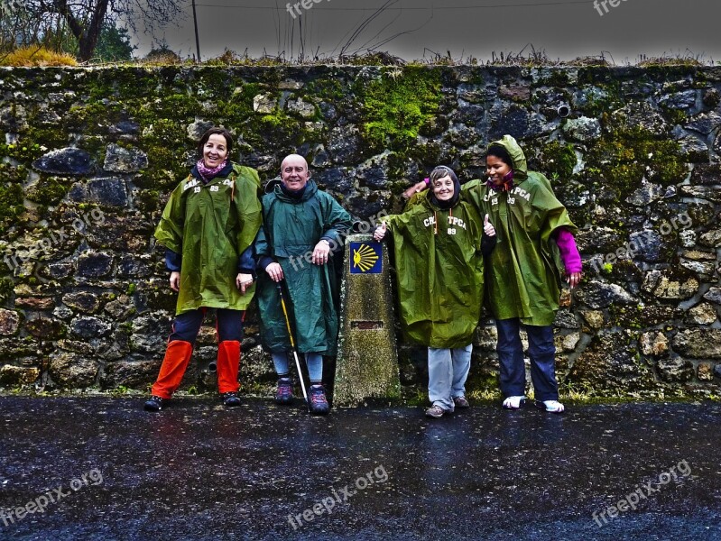 Galicia Path Way Of St James Camino Santiago Spain