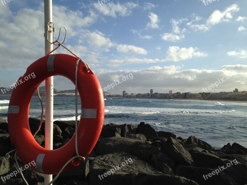 Life Guard Beach Watch Ocean Free Photos