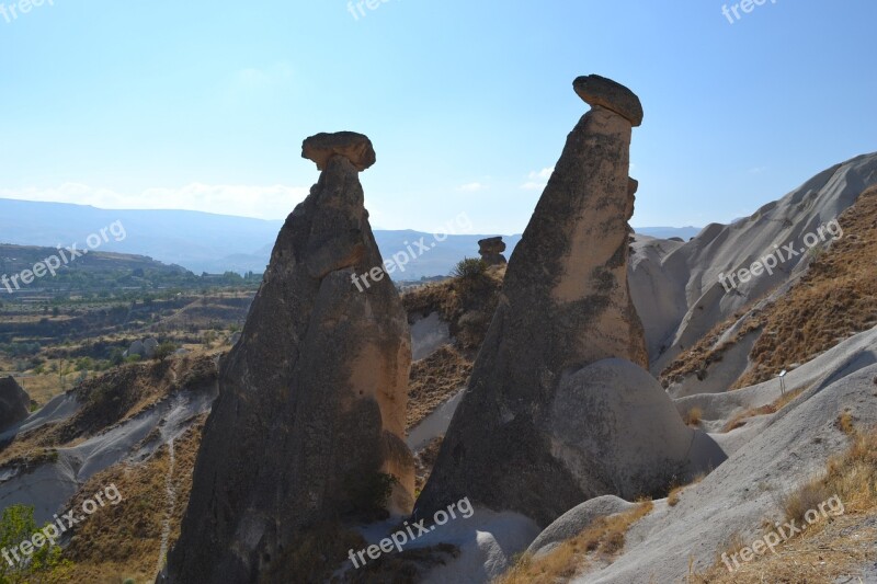 Turkey Cappadocia Rocks Free Photos