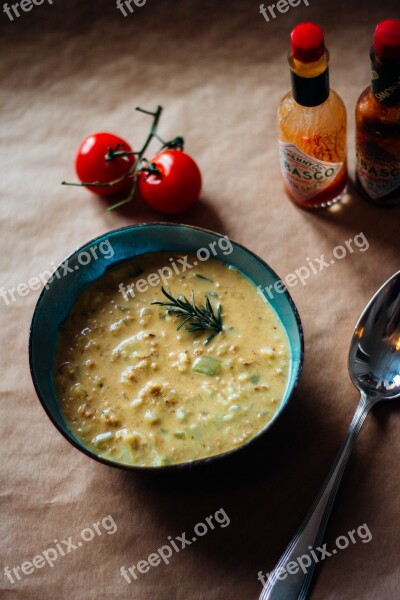 Soup Eat Cook Tomatoes Nutritional Yeast