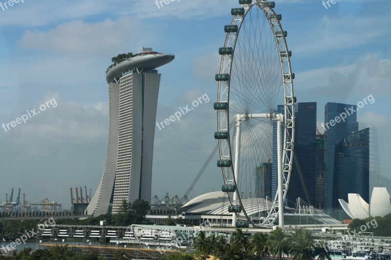 Singapore City Marina Bay Sands Wheel Casino