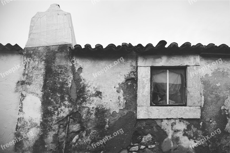 Suburbs Home Black And White Window Sky