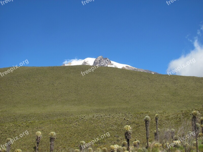 Nevado Frailejón Tolima Crossing Free Photos