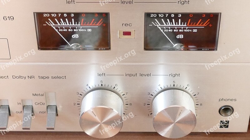 Stereo Dials Equipment Music Technology