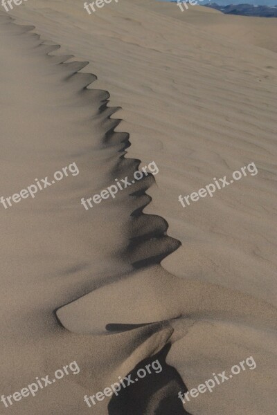 Sand Shadow Sand Dunes Dunes Beach