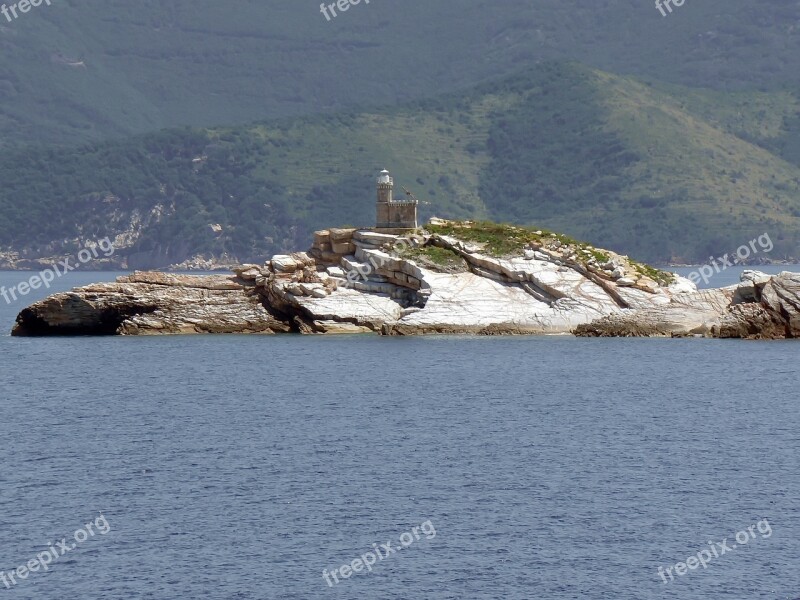 Italy Elbe Ile Semaphore Méditerramée