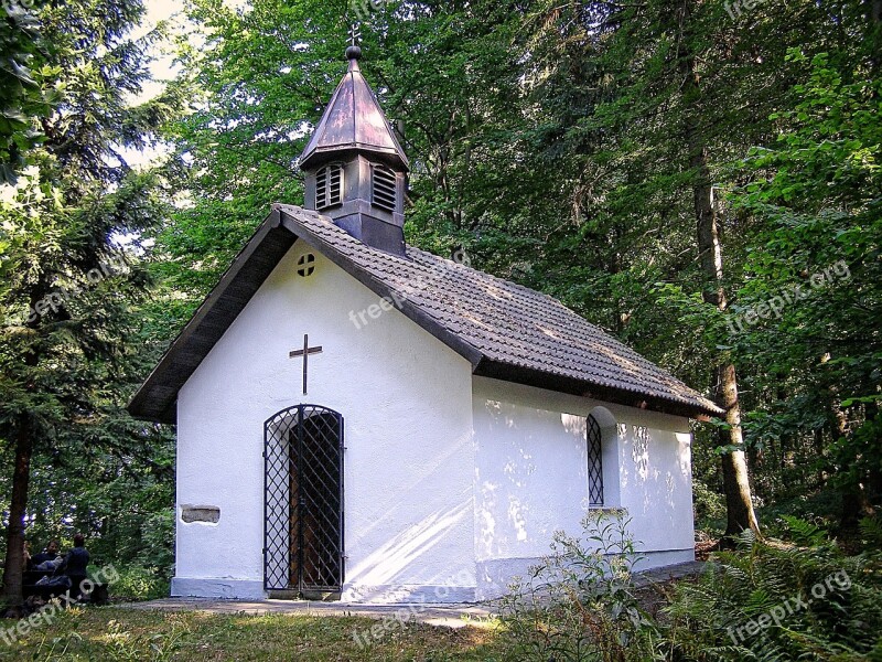 Chapel Forest White šumava Nature