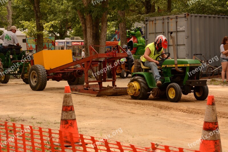 Lawnmower Tractor Sled Machine Lawn