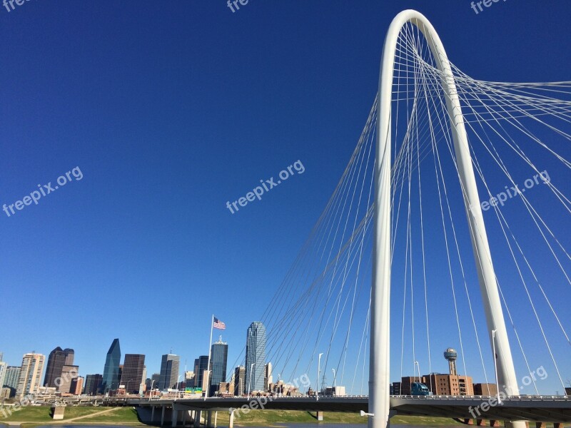 Dallas Texas Downtown City Skyline