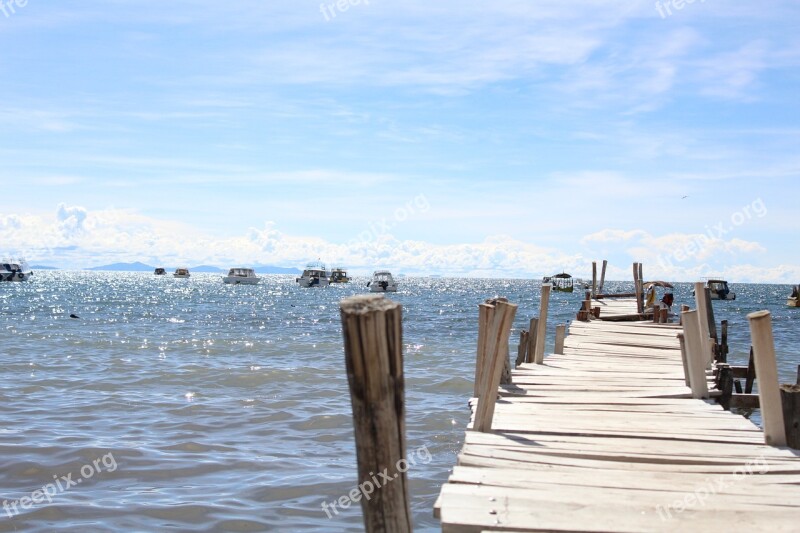 Bolivia Titicaca Lake America Andes