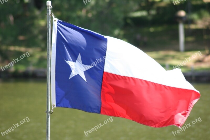 Texas Flag Texas Flag State Usa