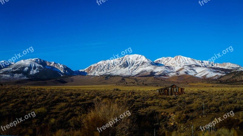 Snow Mountains Mammoth Travel Snow Mountain