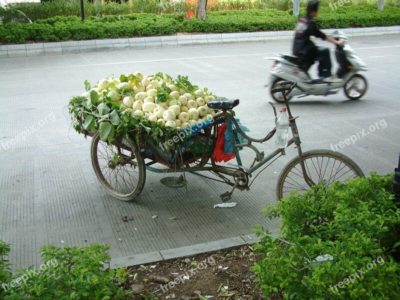 China Prc Guilin Vegetables Bicycle