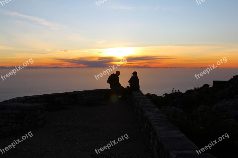 Cable Car Cable Sunset Top Views 360-degree