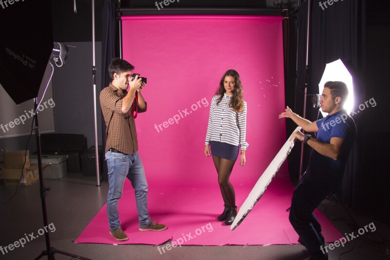 Photography Set Magic Photoshoot Pink Background